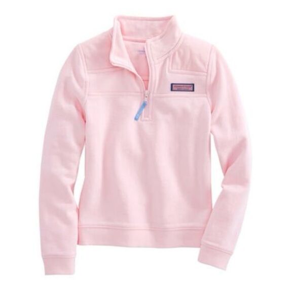 Vineyard vines pastel pink 1/4 quarterzip - Picture 2 of 4